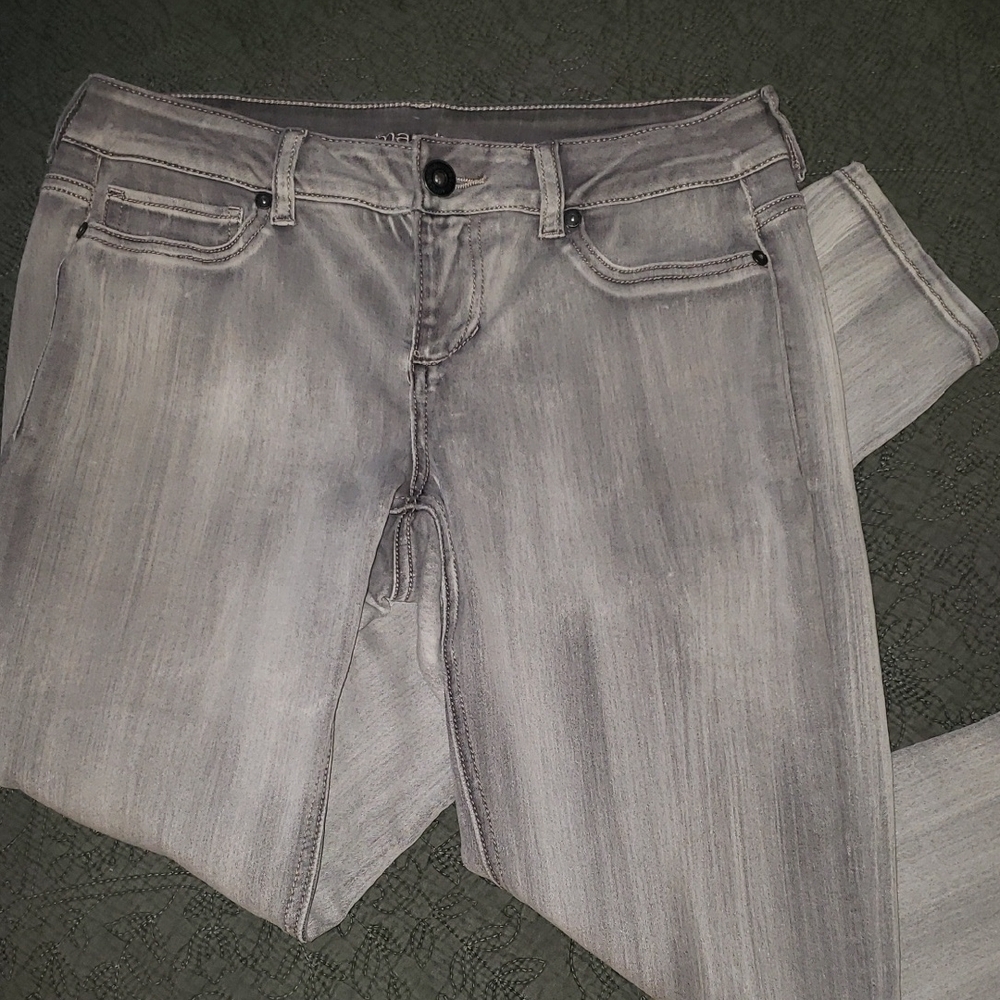 Maurices Light Gray Women's Jeans
